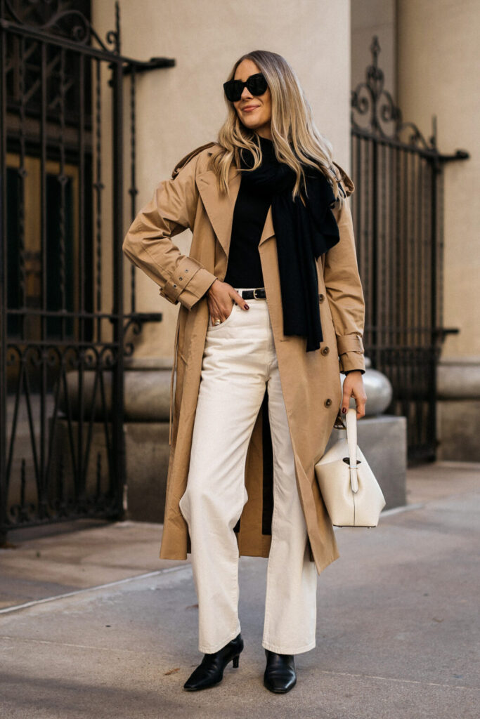 Winter Trench Coat Outfit