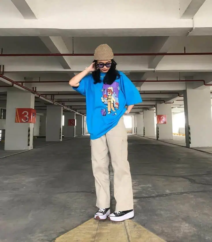 Oversized Cartoon Tee Urban Edge