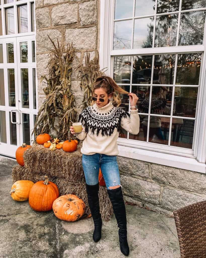 Cozy Fair Isle Sweater Chic