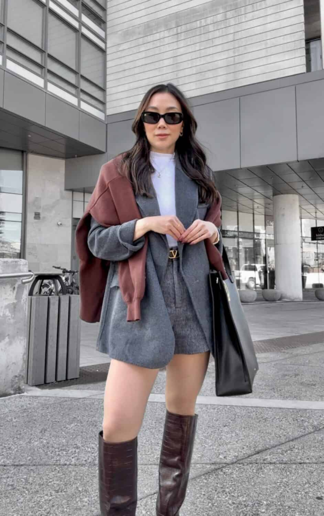 Layered Luxe With Burgundy Accents