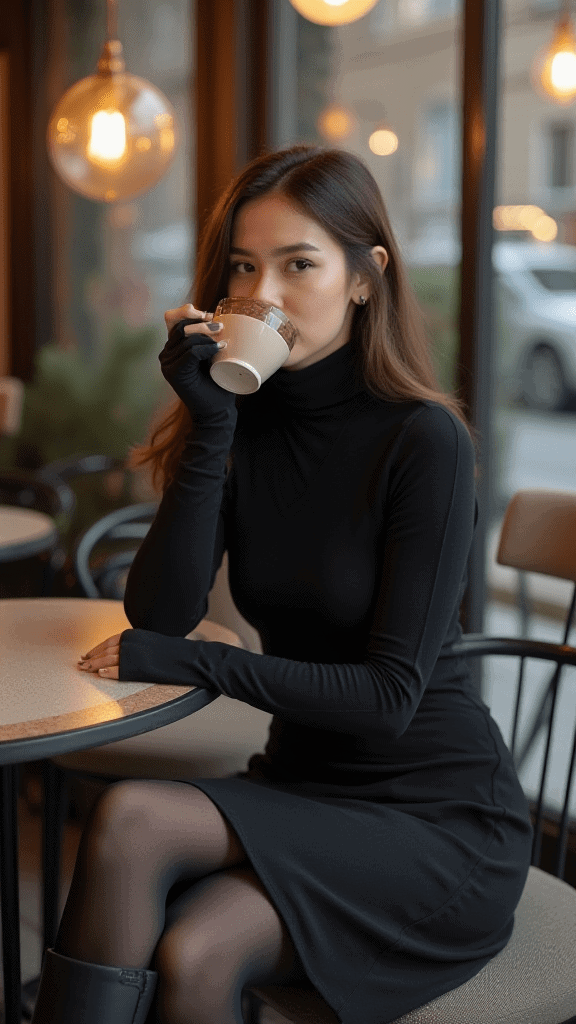 Layered Turtleneck