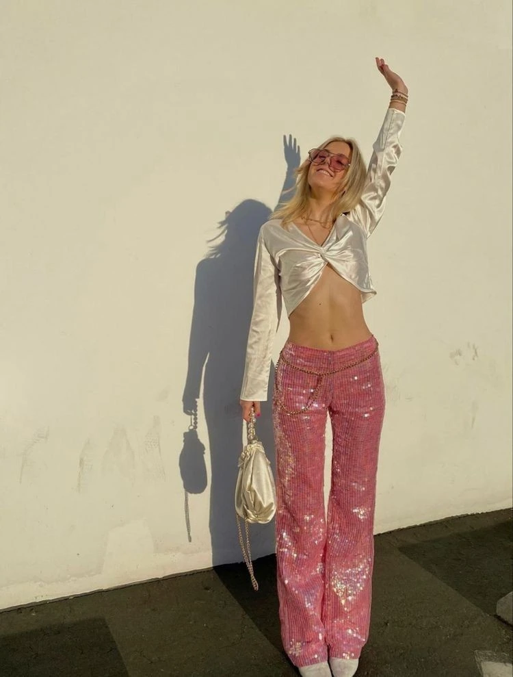 Shimmering Sequin Slip Dress Magic