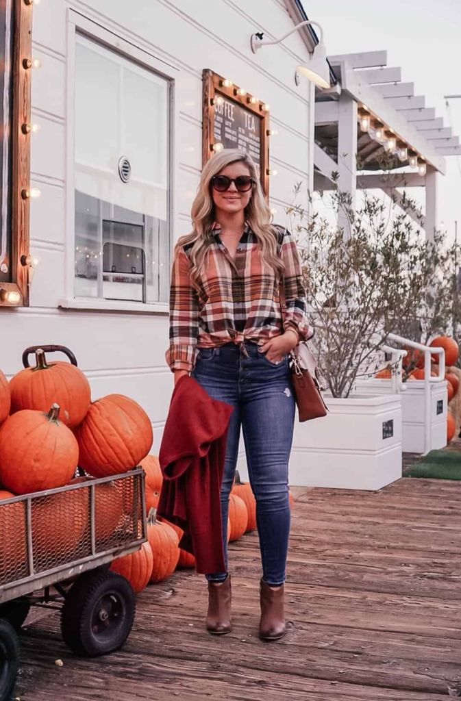 Plaid And Pumpkins Perfection