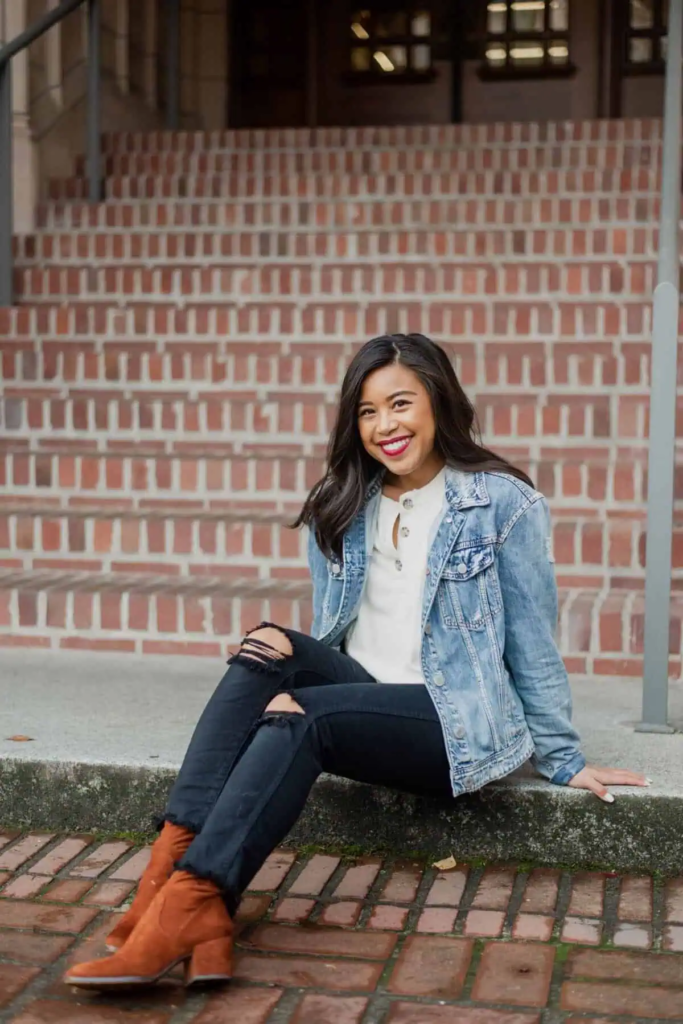 Denim And Distressed: Casual Chic