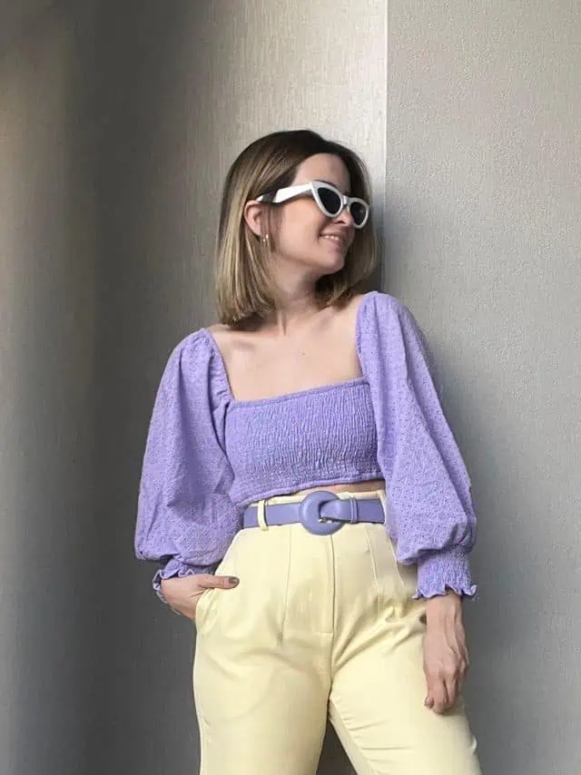Lavender Chic Meets Retro Cool