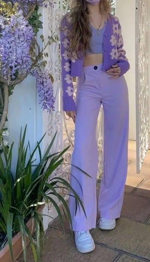 Lavender Layers For Trendy Sophistication