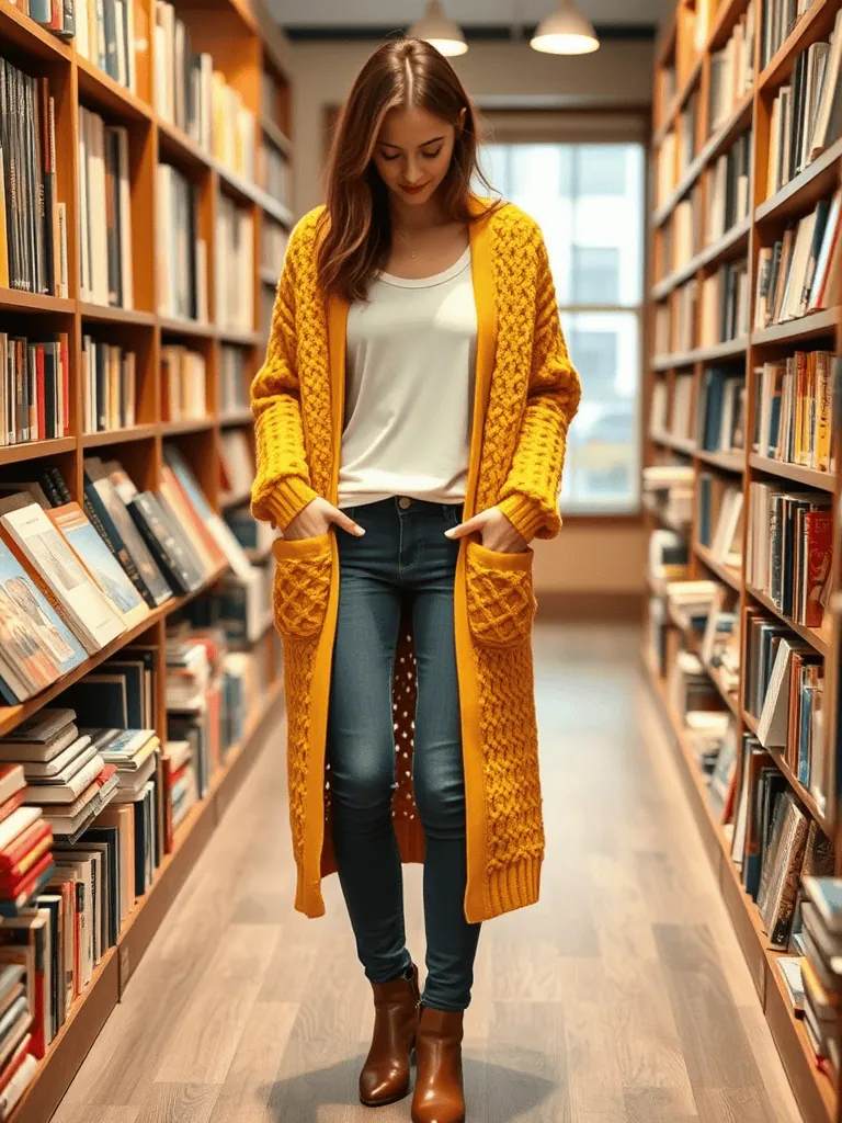 The “Cardigan Comeback” Look