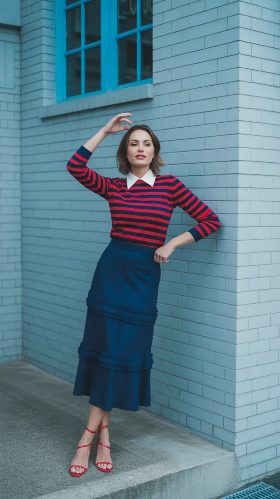 Rainbow Sleeves and Modest Glam for Spring Nights