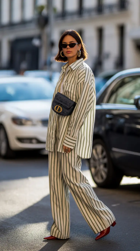 Striped Set and Paris Street Cool with a Modern Edge