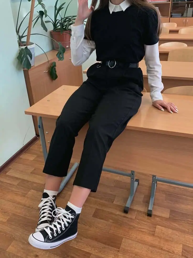 Preppy Chic With A Sporty Twist