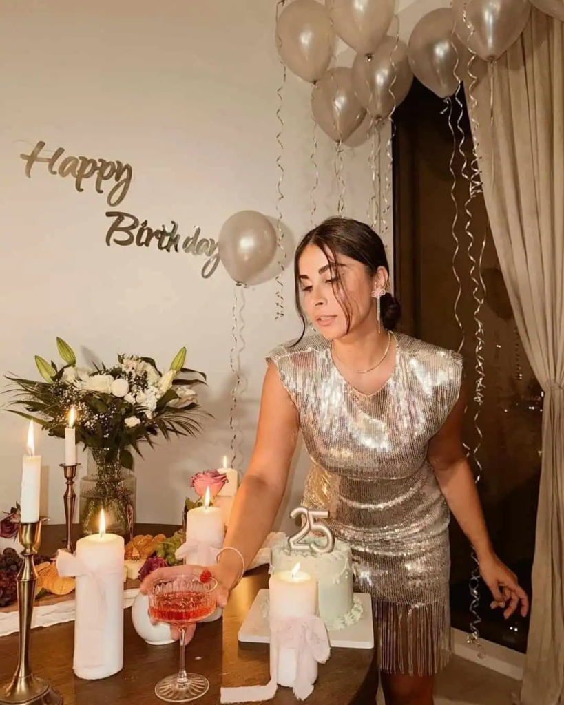 Dazzling Silver Sequined Fringe Dress