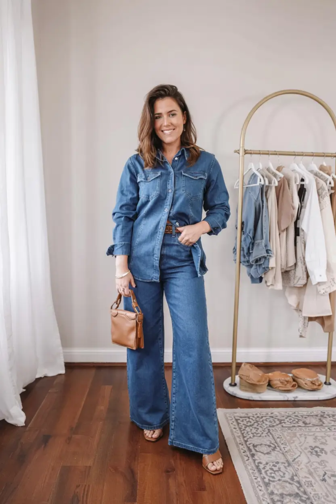 Double Denim Done the Grown-Up Way