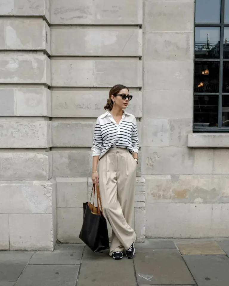 Minimalist Stripes With a Softly Tailored Base