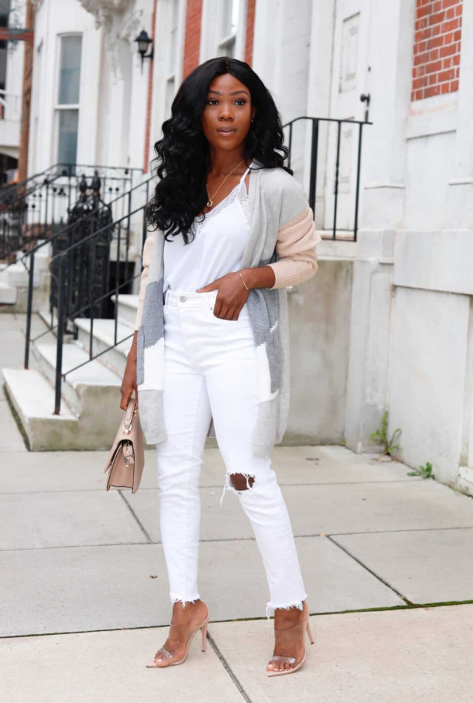 7. Chic Colorblock Cardigan For Layering