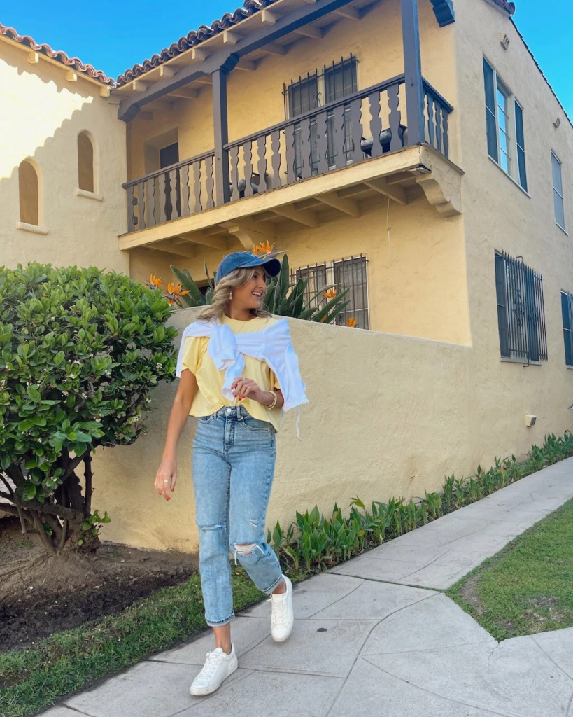 6. Sunny Casual Chic For Mild Days