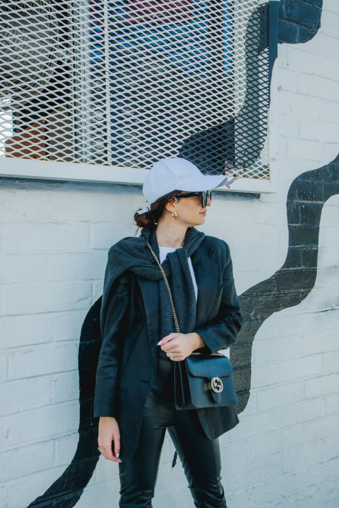 12. Sleek Black With White Cap Contrast