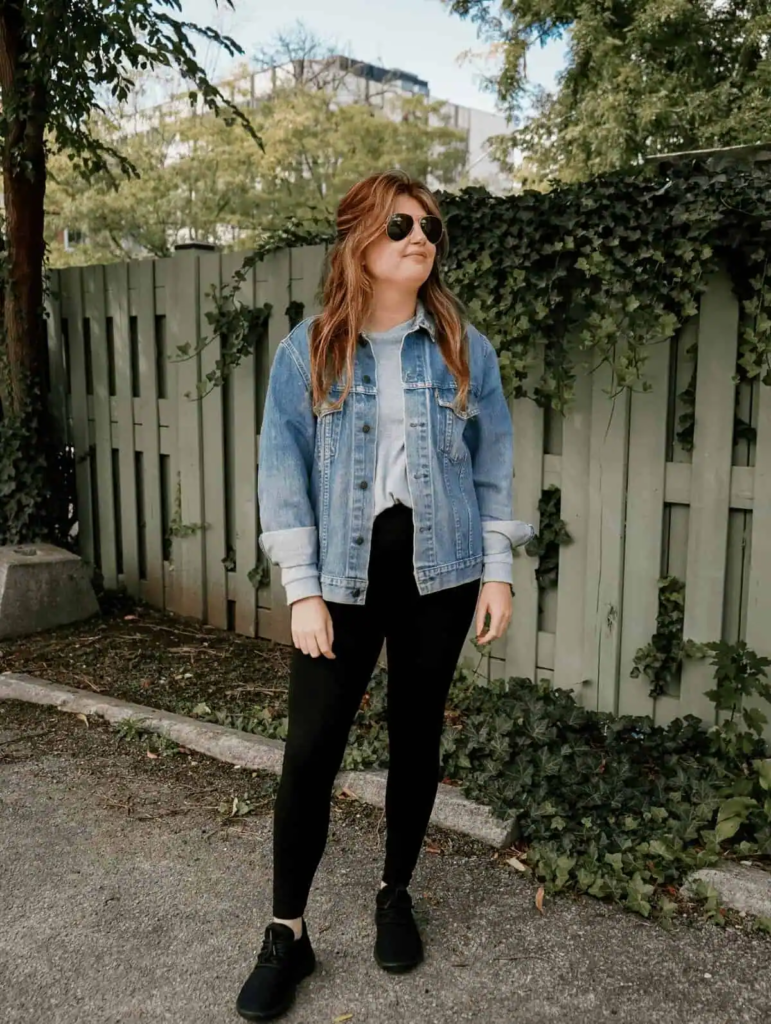 1. Classic Denim On Denim Layering