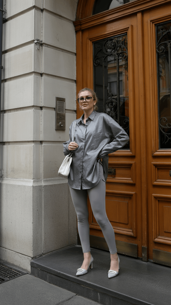 Monotone Gray and Metallic Shine