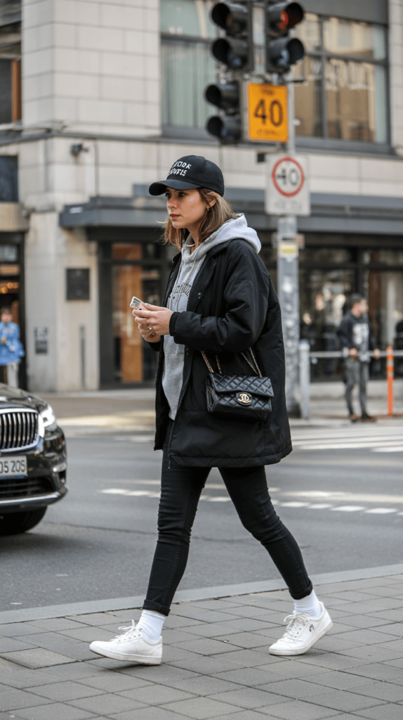 Street-Smart Black Layers