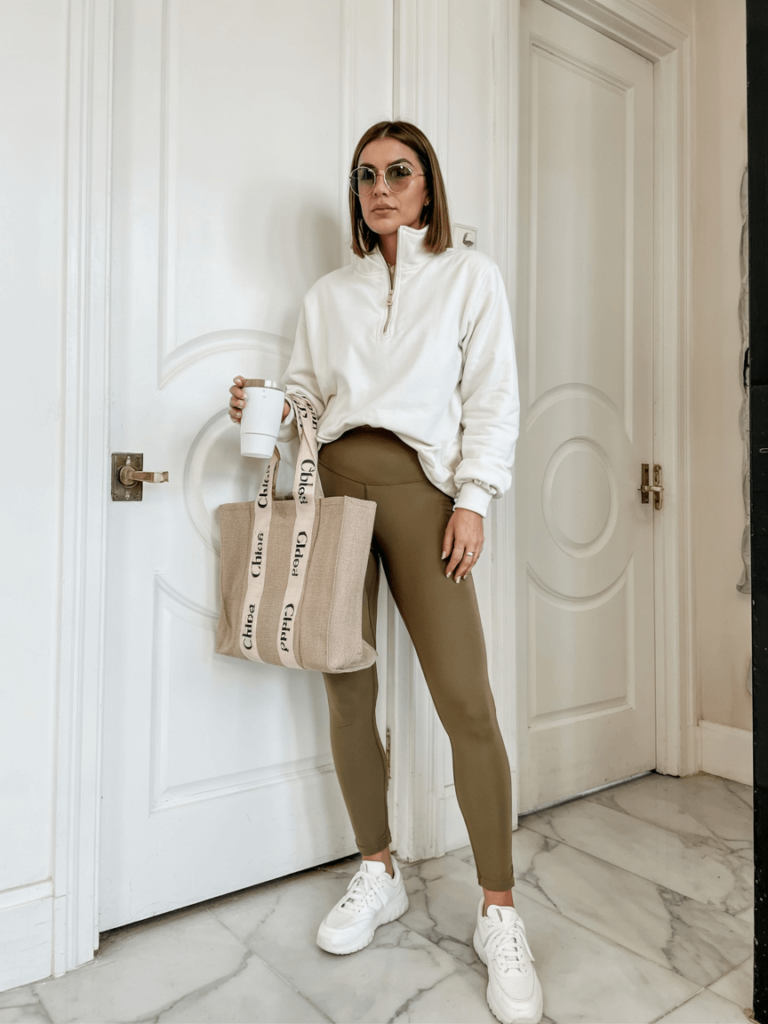 Khaki Tones and Morning Freshness