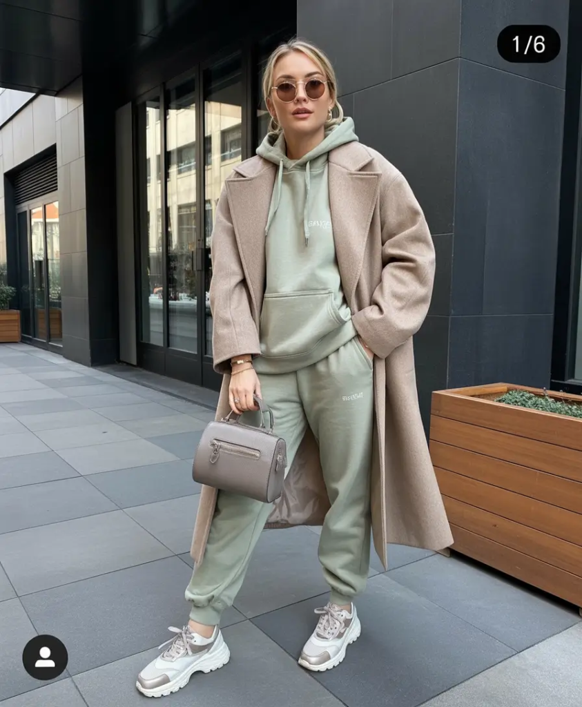 Neutral Coats and Monochrome Ease