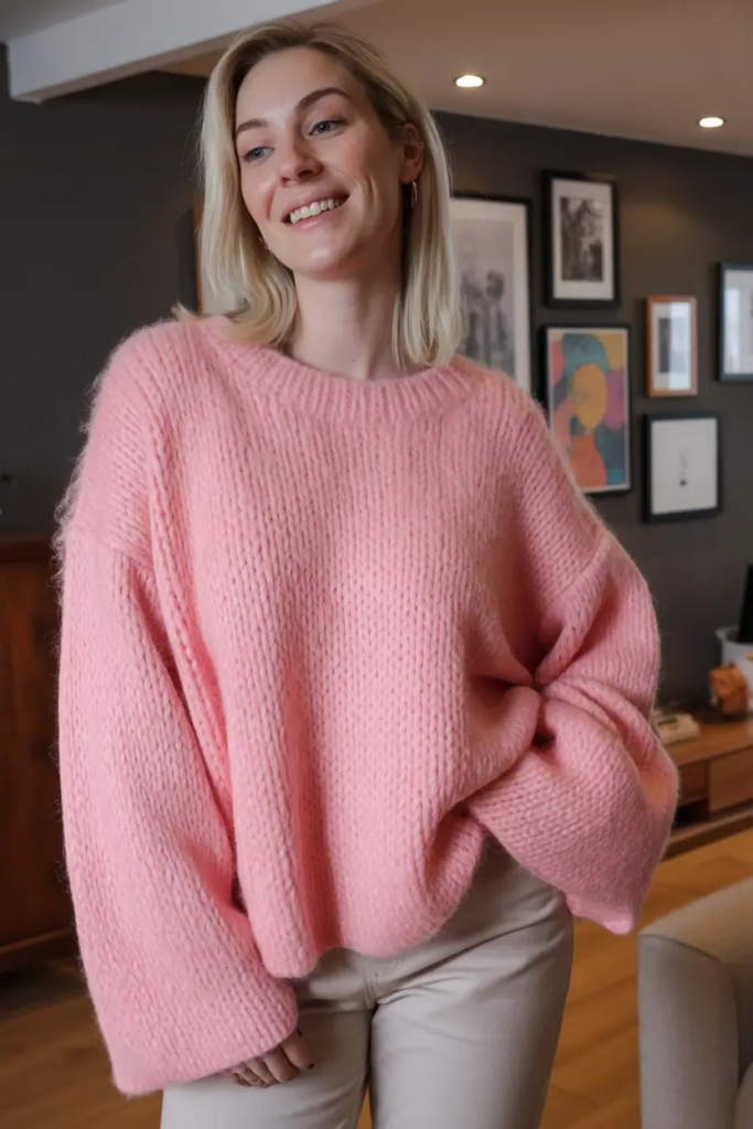 Pink Knit That Feels Like a Hug