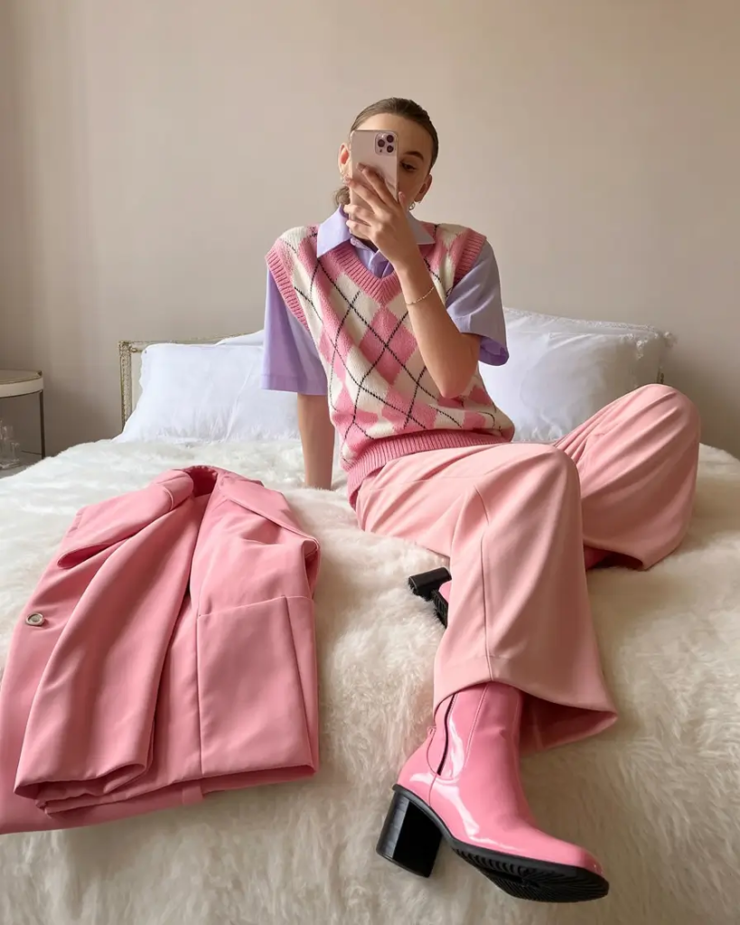 Monochrome Pink with Personality