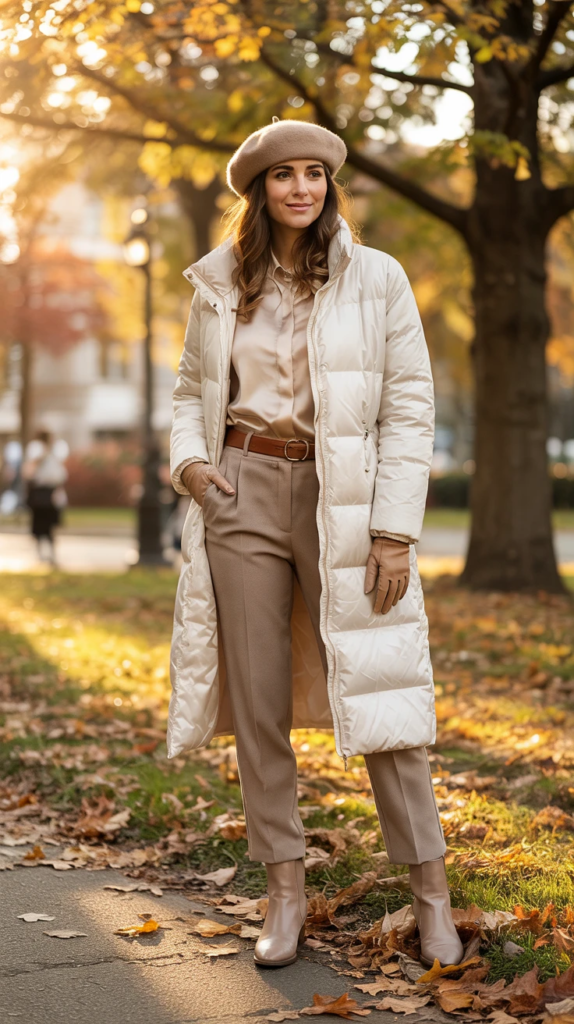 Cozy Neutral Layers for Winter School Days