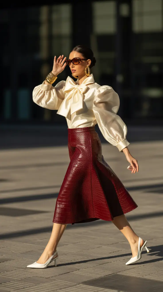 Winter Glam With Statement Details