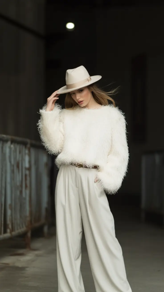 Winter Whites With Texture