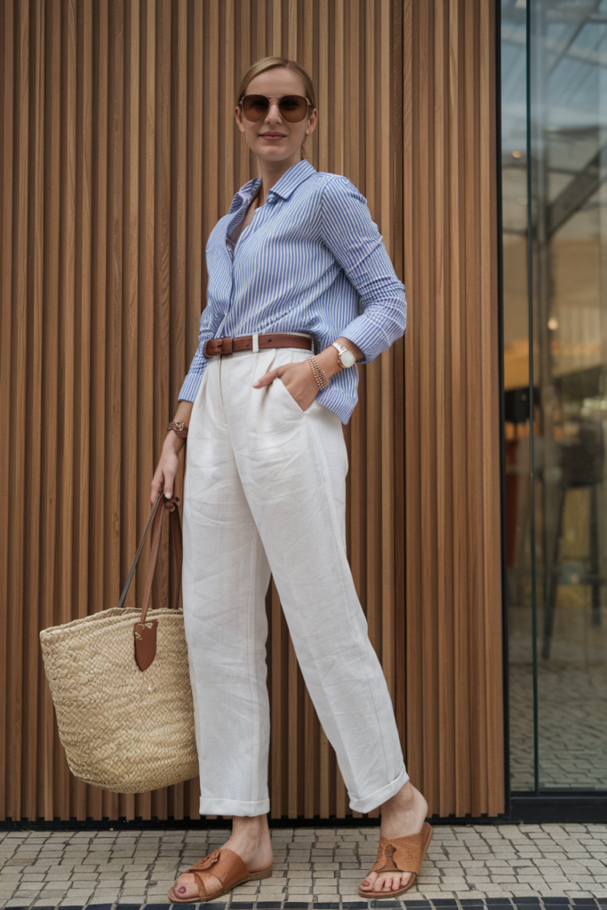 5. Stripes and Neutral Tones for Everyday Chic