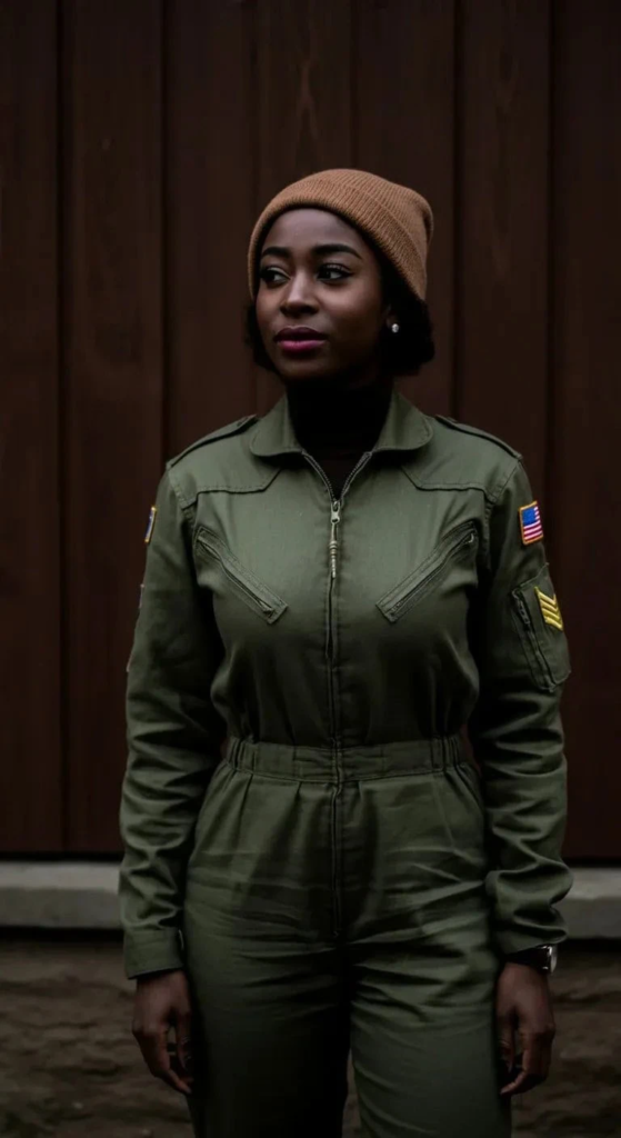 Military Style Jumpsuit