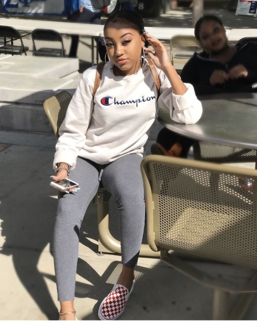 Sporty Chic With A Champion Twist