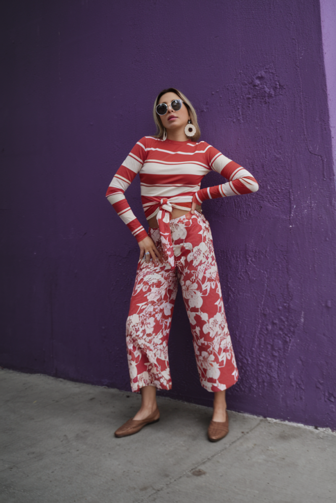 12. Bold Stripes and Florals