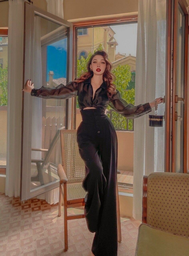 Sleek Noir Silhouette