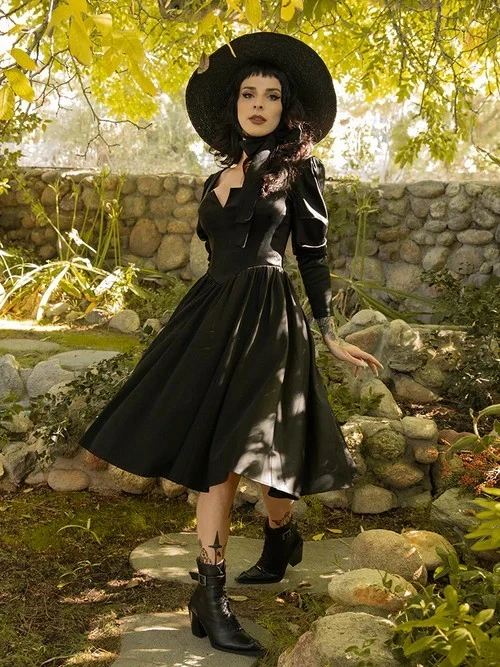 5. Witchy Elegance In Black