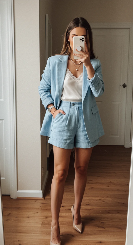 Tailored Shorts Suit