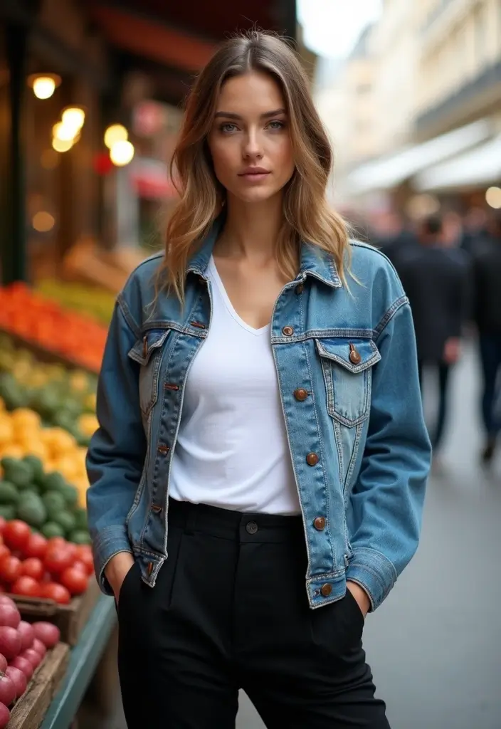 Casual Denim Ensemble