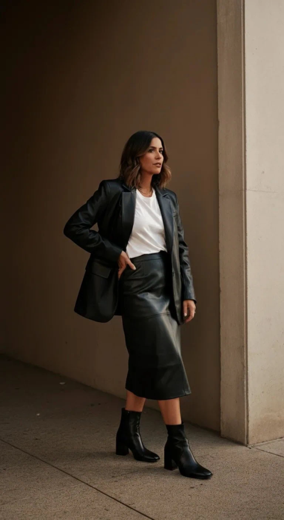 Leather-on-Leather Monochrome