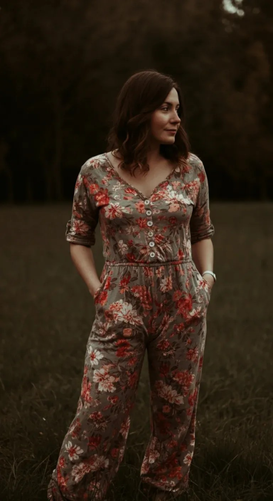 Floral Jumpsuit