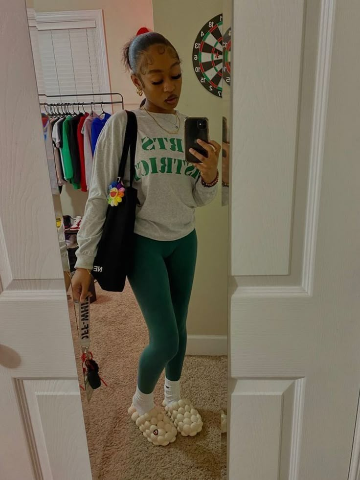 Comfy Chic With A Sporty Twist