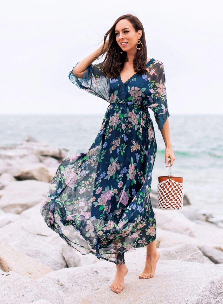 Flowy Floral Maxi Dress
