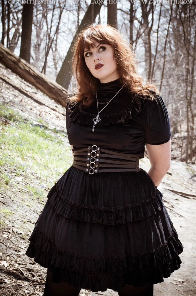 Enchanting Forest Goth Elegance