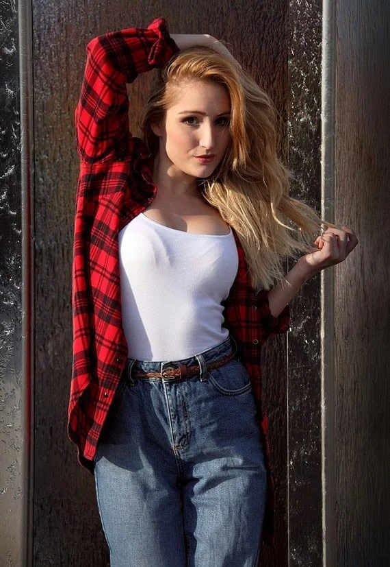 Classic Plaid Flannel Rebel Look