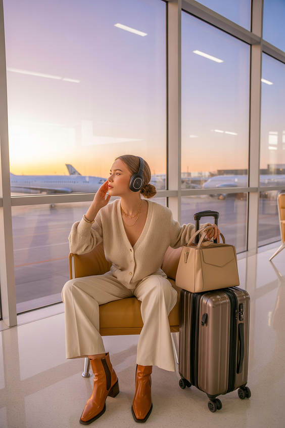 Quiet Neutrals for Evening Flights