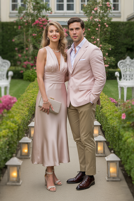 Elegant Pastels for Garden Party Moments