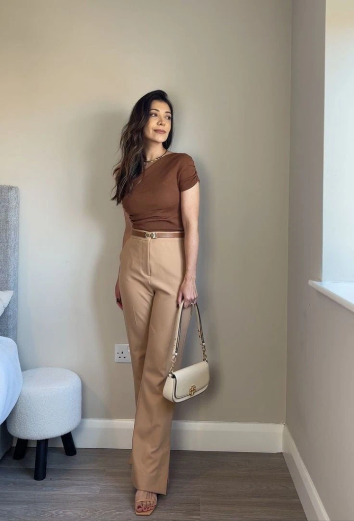 Monochromatic Neutrals With Statement Belt