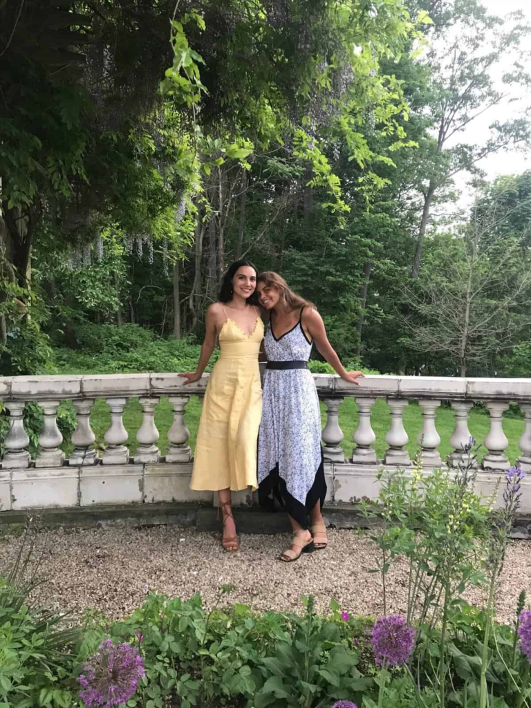 Sunny Yellow And Floral White Dresses