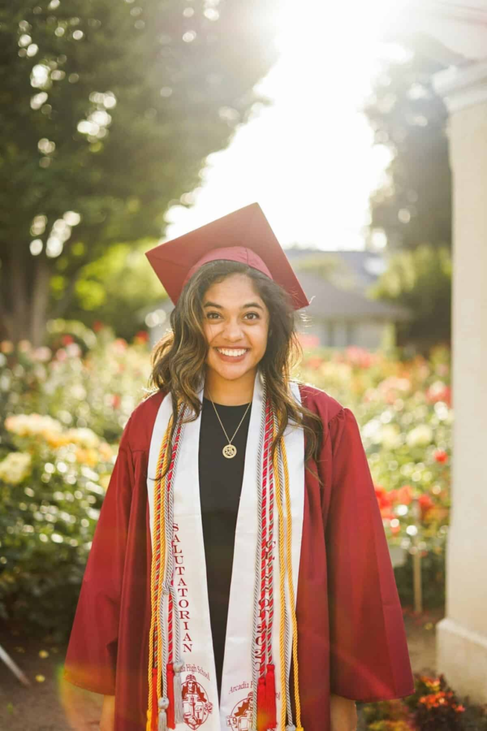 Classic Crimson Graduation Gown