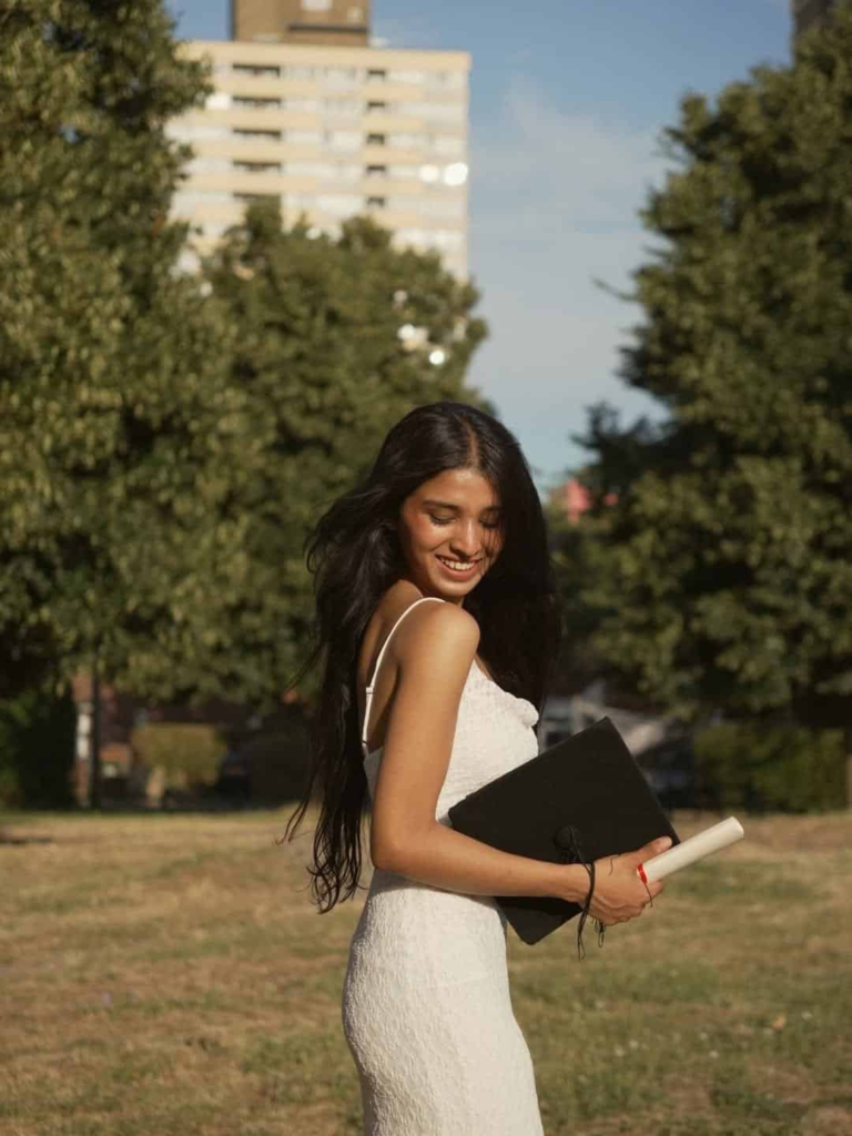 Elegant White Slip Dress